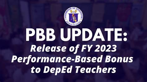 update on pbb 2023 for teachers